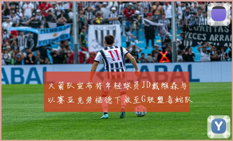 火箭队宣布将年轻球员JD戴维森与以赛亚克劳福德下放至G联盟毒蛇队进行锻炼