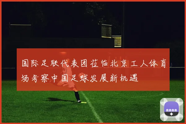 国际足联代表团莅临北京工人体育场考察中国足球发展新机遇